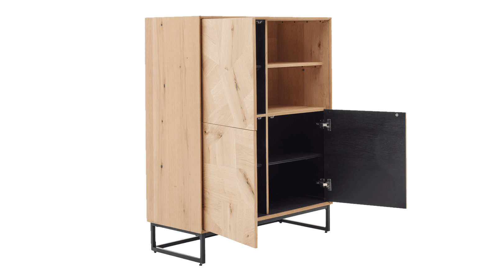 Roomio No. 2002 Highboard Eiche Echtholzfurnier natur - Regale & Sideboards - Image 4