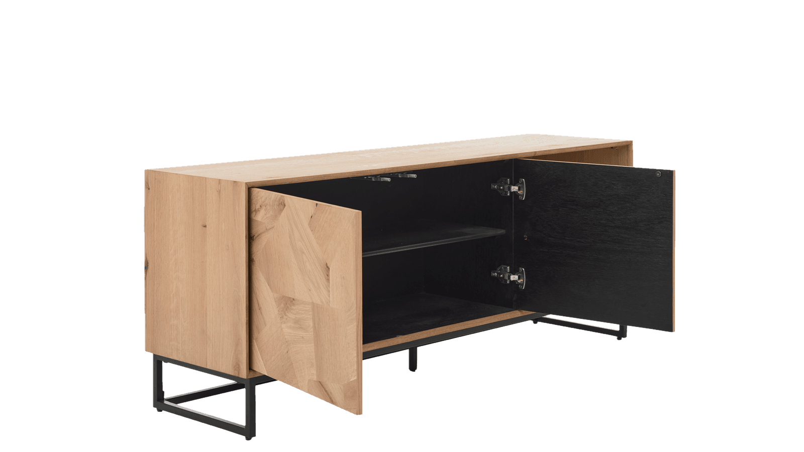 Roomio No. 2002 Lowboard Eiche Echtholzfurnier natur - Regale & Sideboards - Image 4