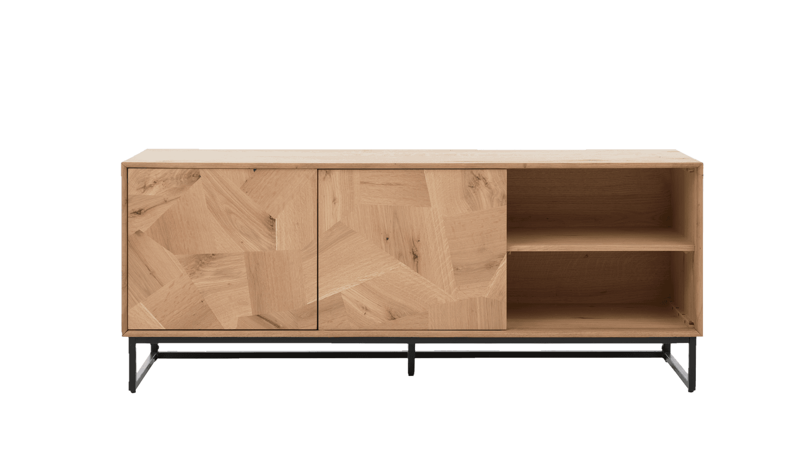 Roomio No. 2002 Lowboard Eiche Echtholzfurnier natur - Regale & Sideboards - Image 1
