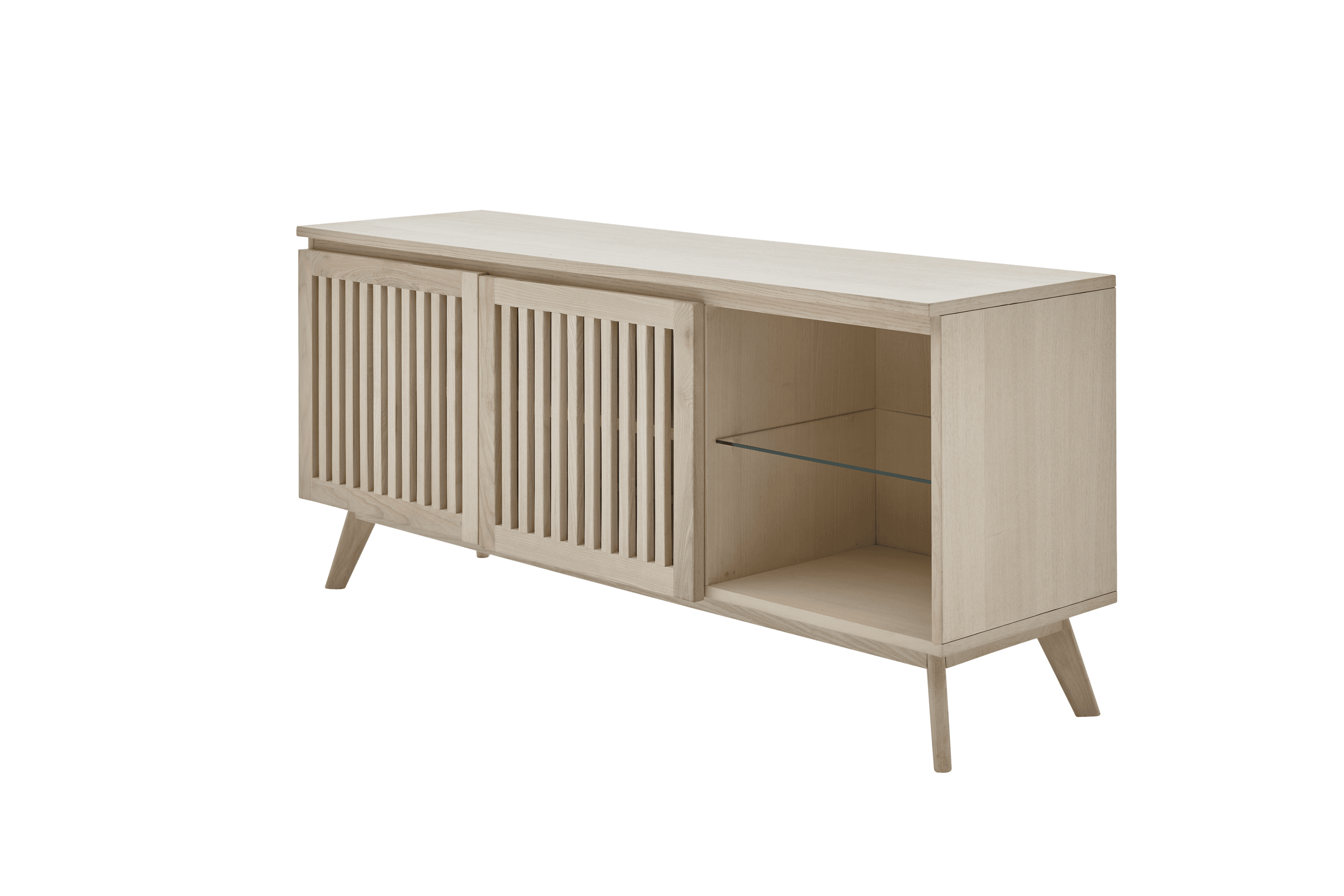 Roomio No. 2000 Lowboard Esche Echtholzfurnier - Regale & Sideboards - Image 3