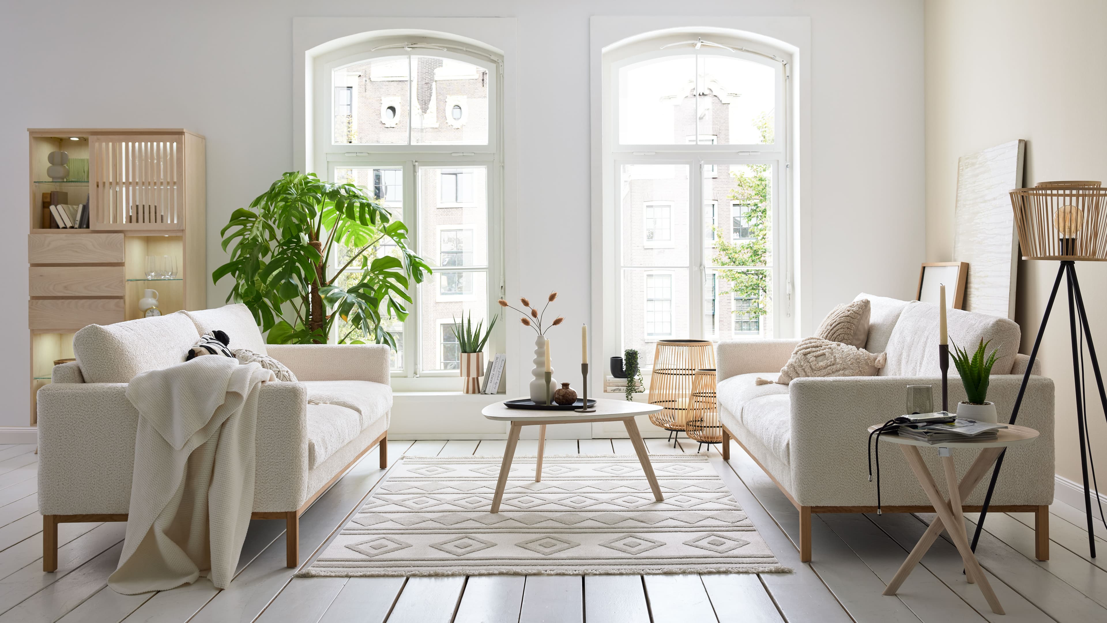 Roomio No. 4105 3-Sitzer weiß - sofas - Image 1