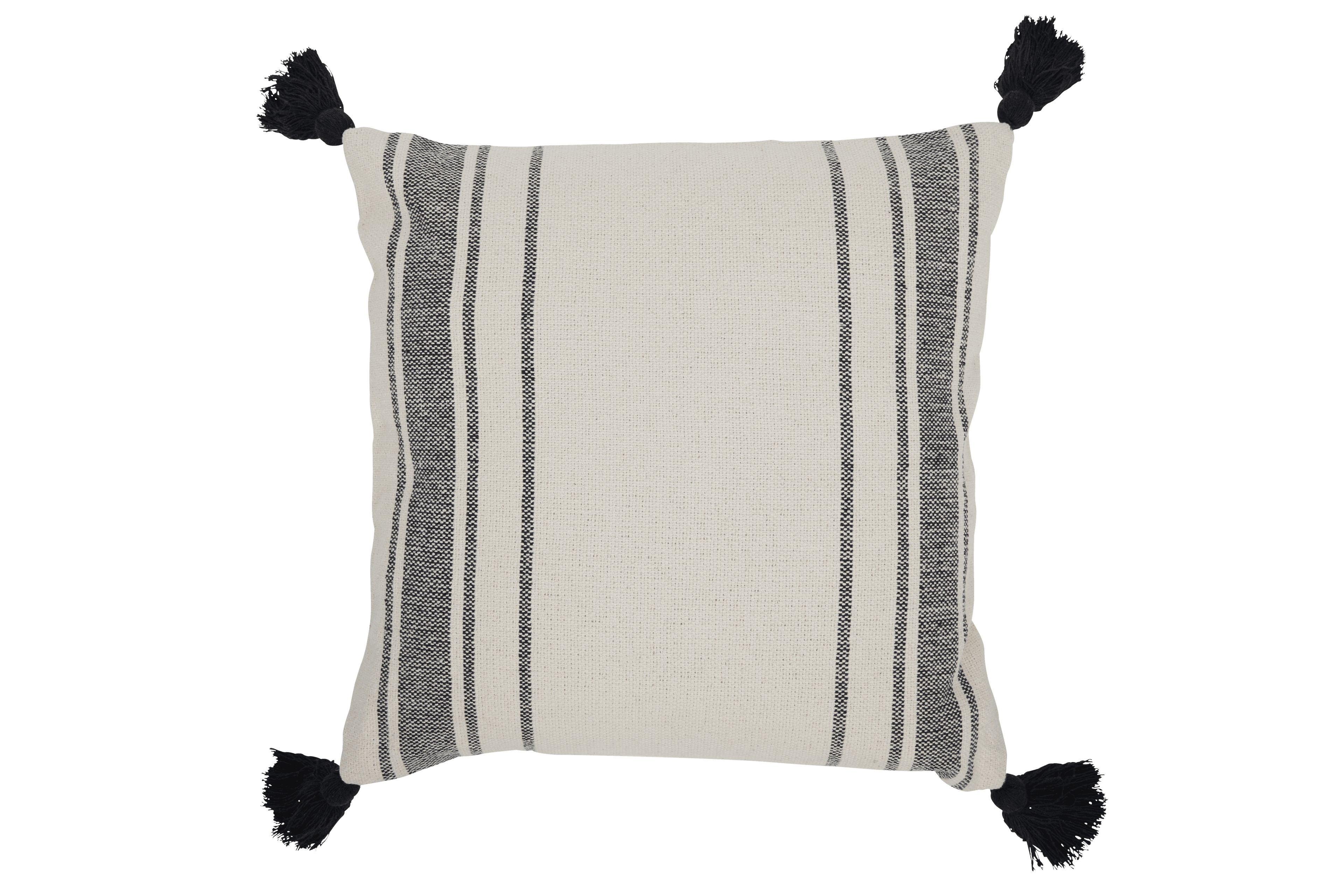 Roomio No. 9411 Kissenhülle schwarz, beige 45 x 45 cm - kissen - Image 1