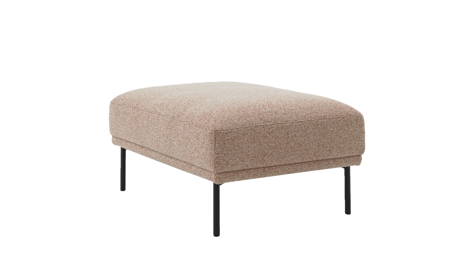 Roomio No. 4104 Hockerbank Orange, Weiß - hocker - Image 3
