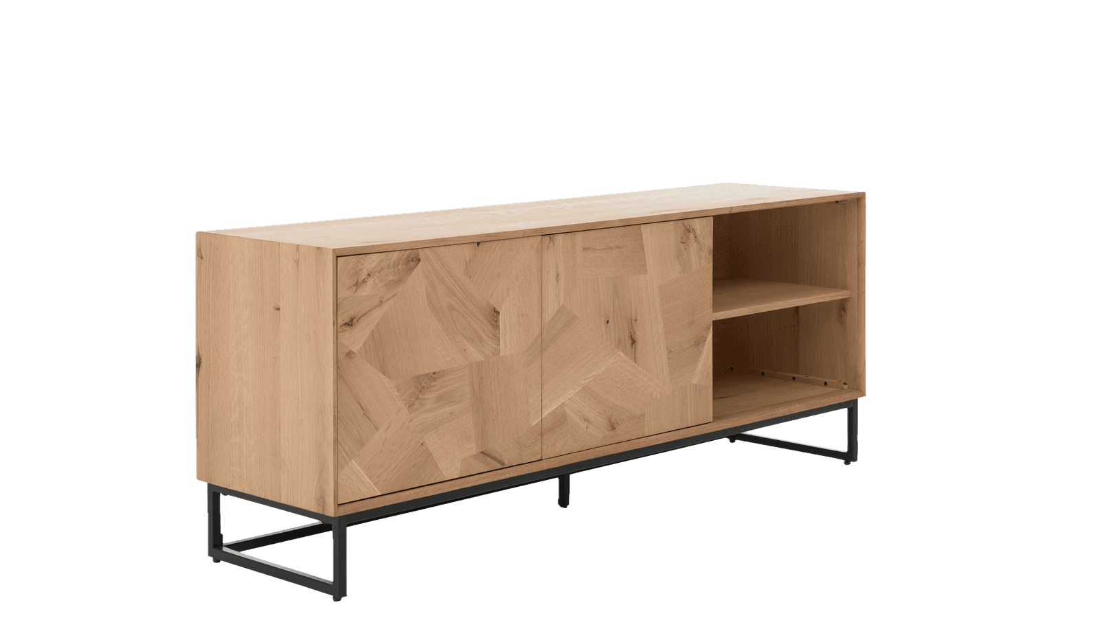 Roomio No. 2002 Lowboard Eiche Echtholzfurnier natur - Regale & Sideboards - Image 3