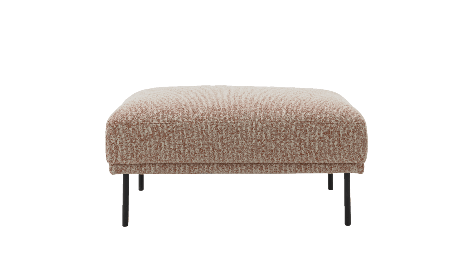 Roomio No. 4104 Hockerbank Orange, Weiß - hocker - Image 2