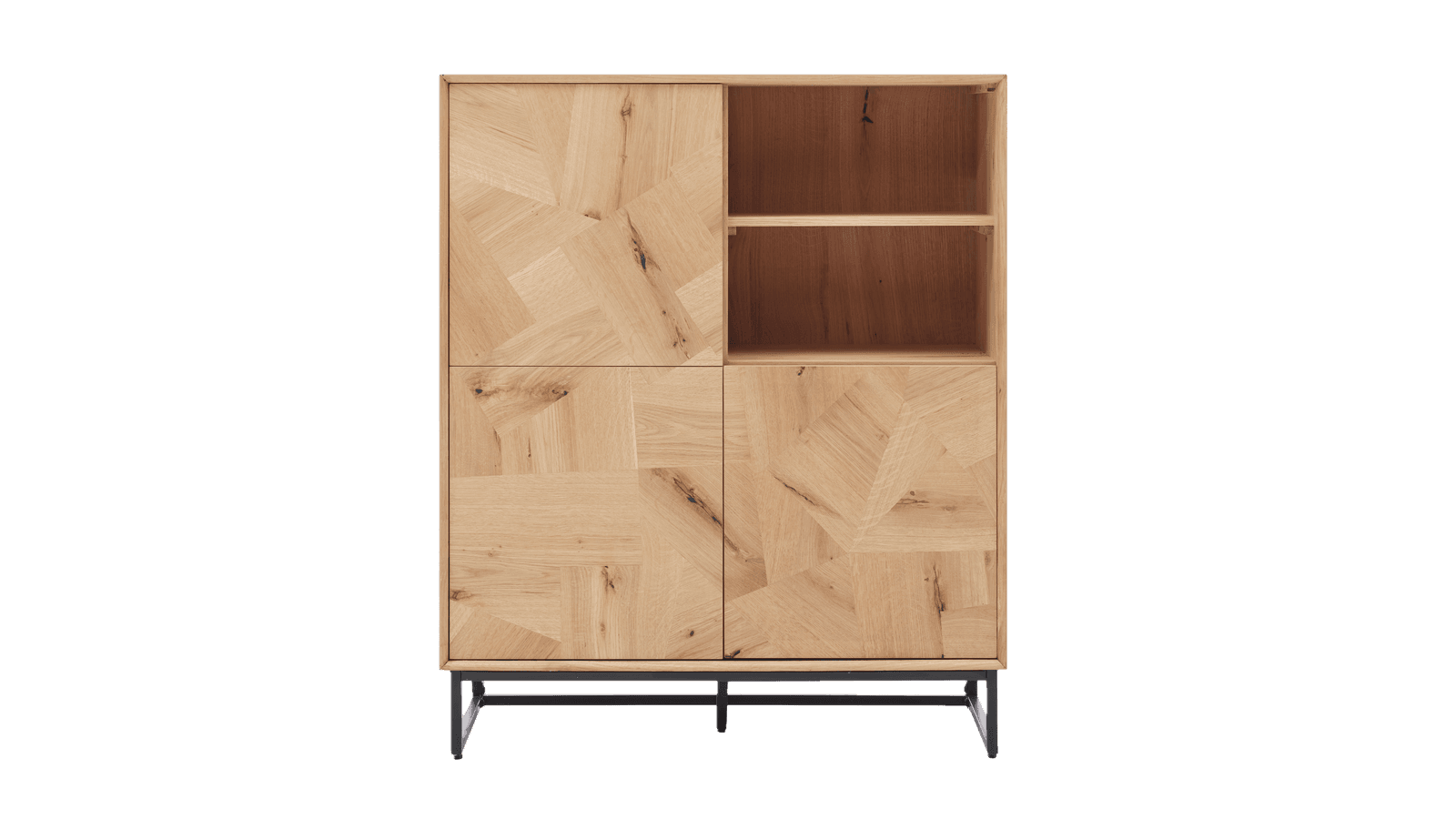 Roomio No. 2002 Highboard Eiche Echtholzfurnier natur - Regale & Sideboards - Image 2