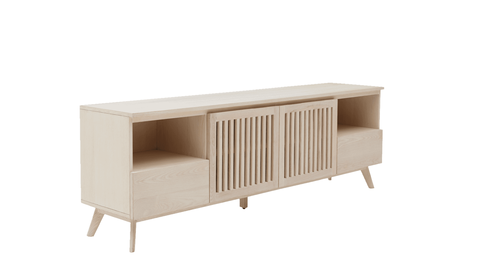 Roomio No. 2000 Lowboard Esche Echtholzfurnier - Regale & Sideboards - Image 2