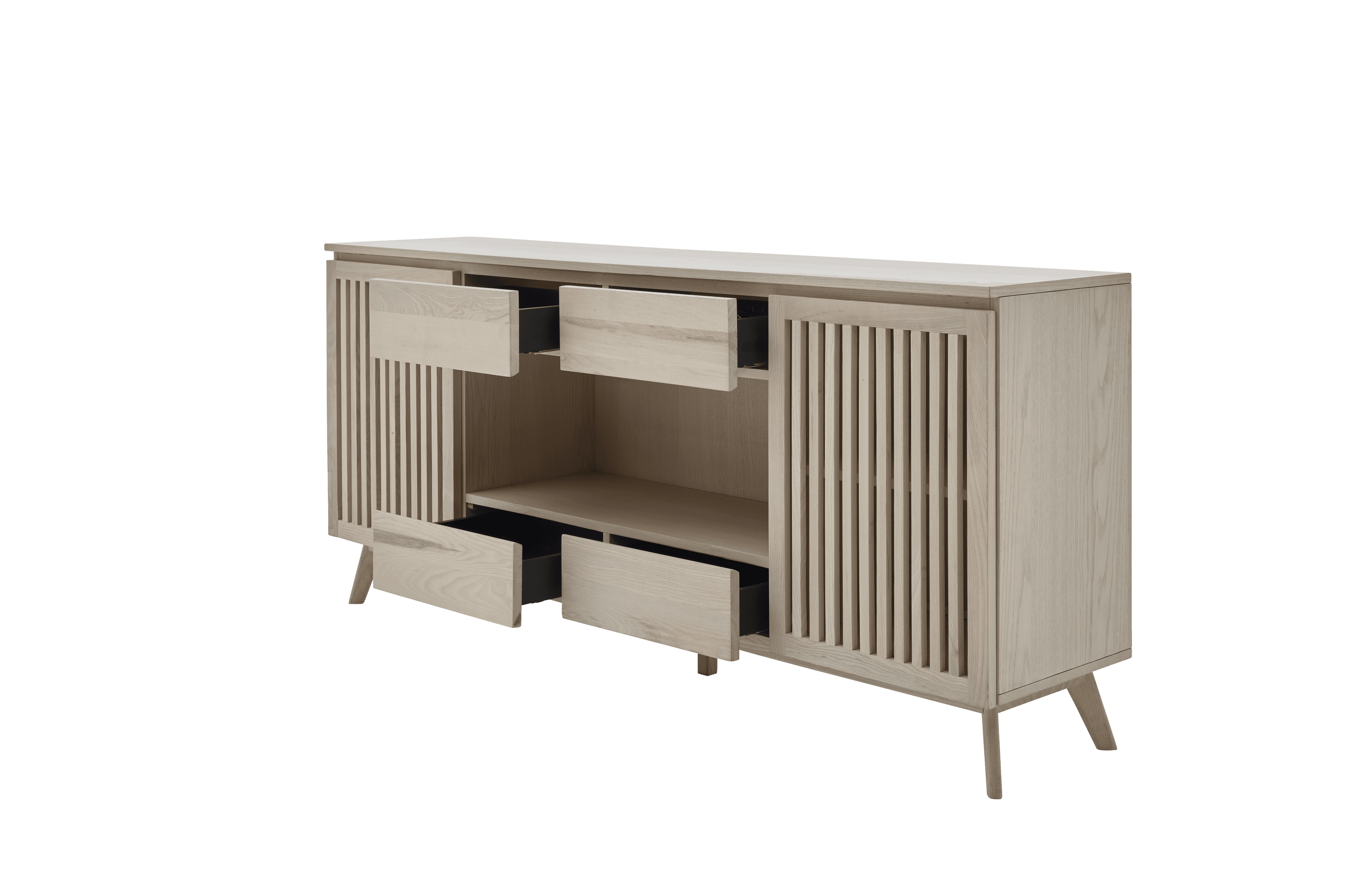 Roomio No. 2000 Sideboard Esche Echtholzfurnier - Regale & Sideboards - Image 5
