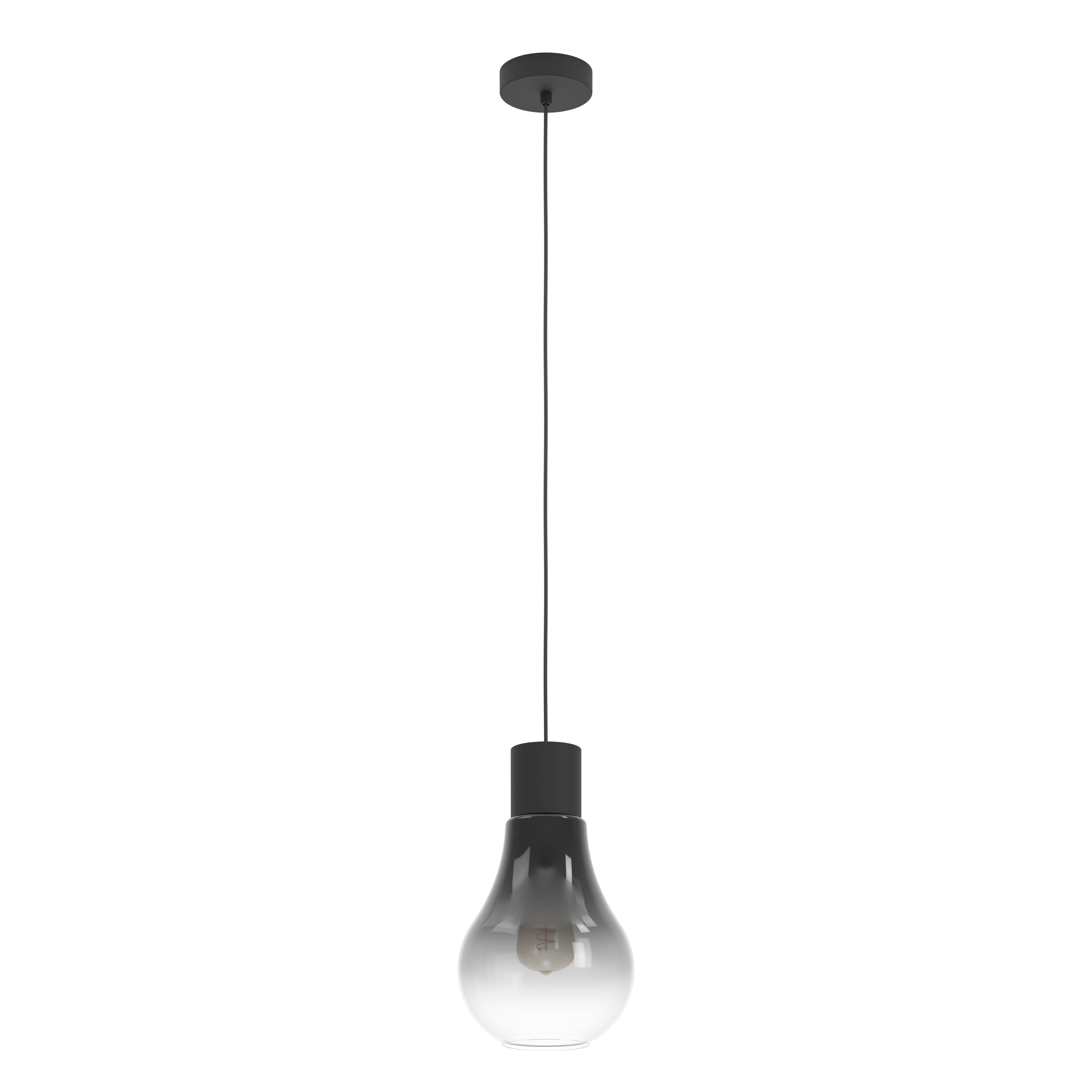 Roomio No. 9802 Pendelleuchte schwarz, grau