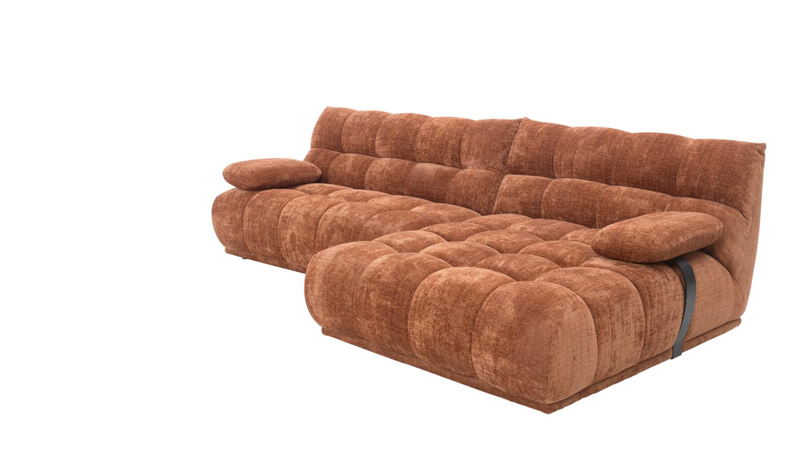 Roomio No. 4140 Eckkombination Rostbraun