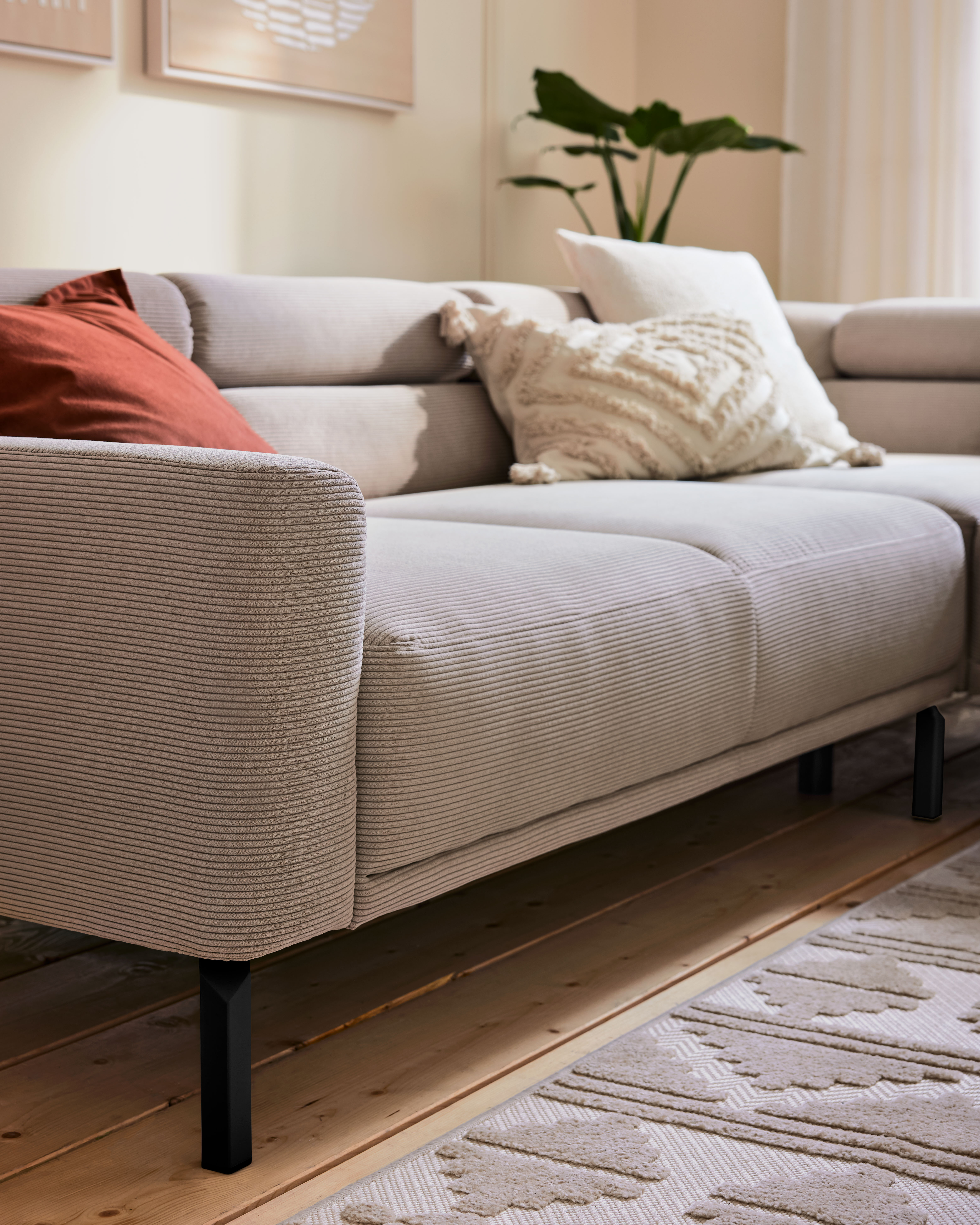Roomio No. 4106 Eckkombination beige