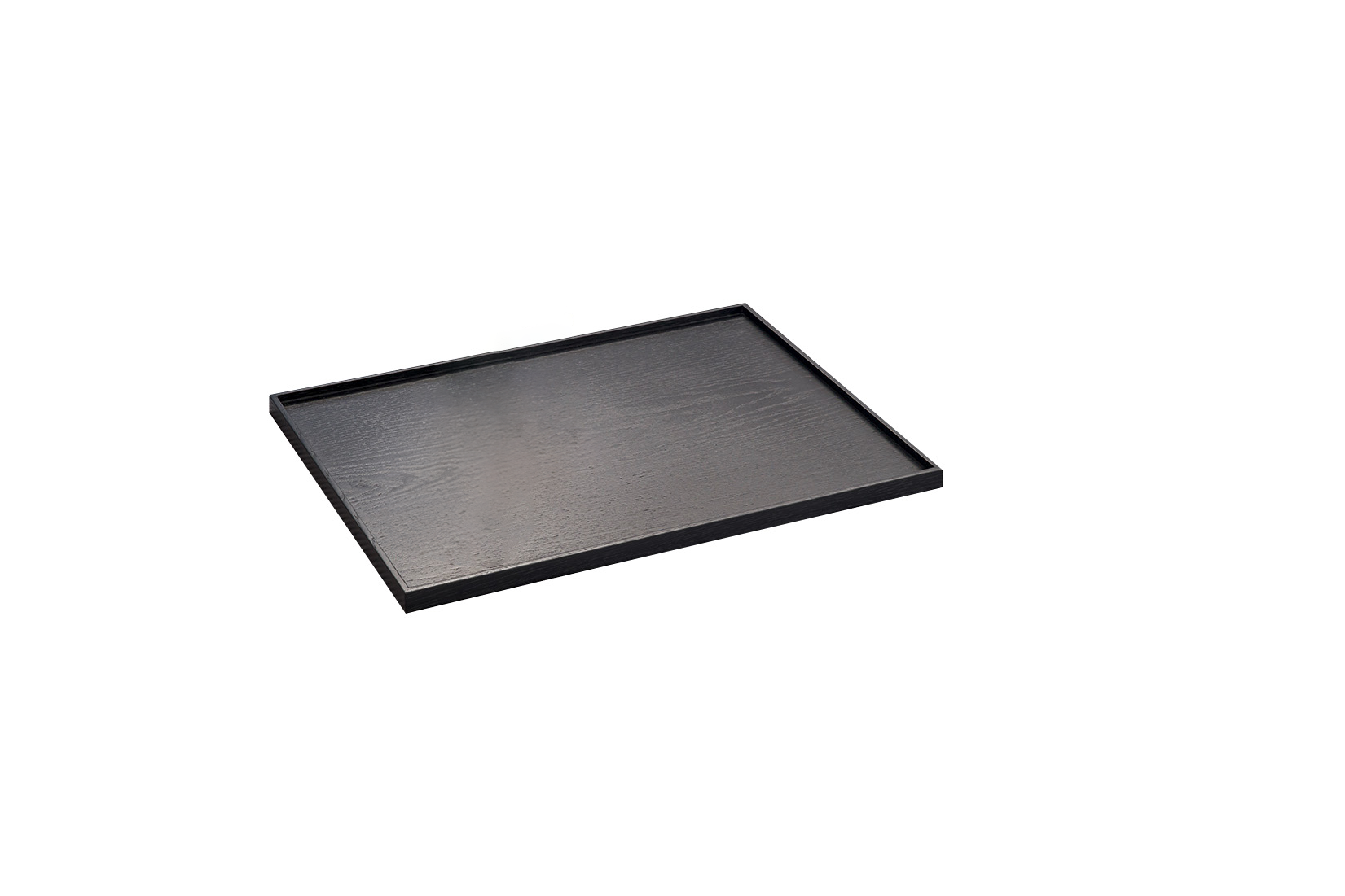 Roomio No. 4130 Holztablett Schwarz 50 x 40 cm