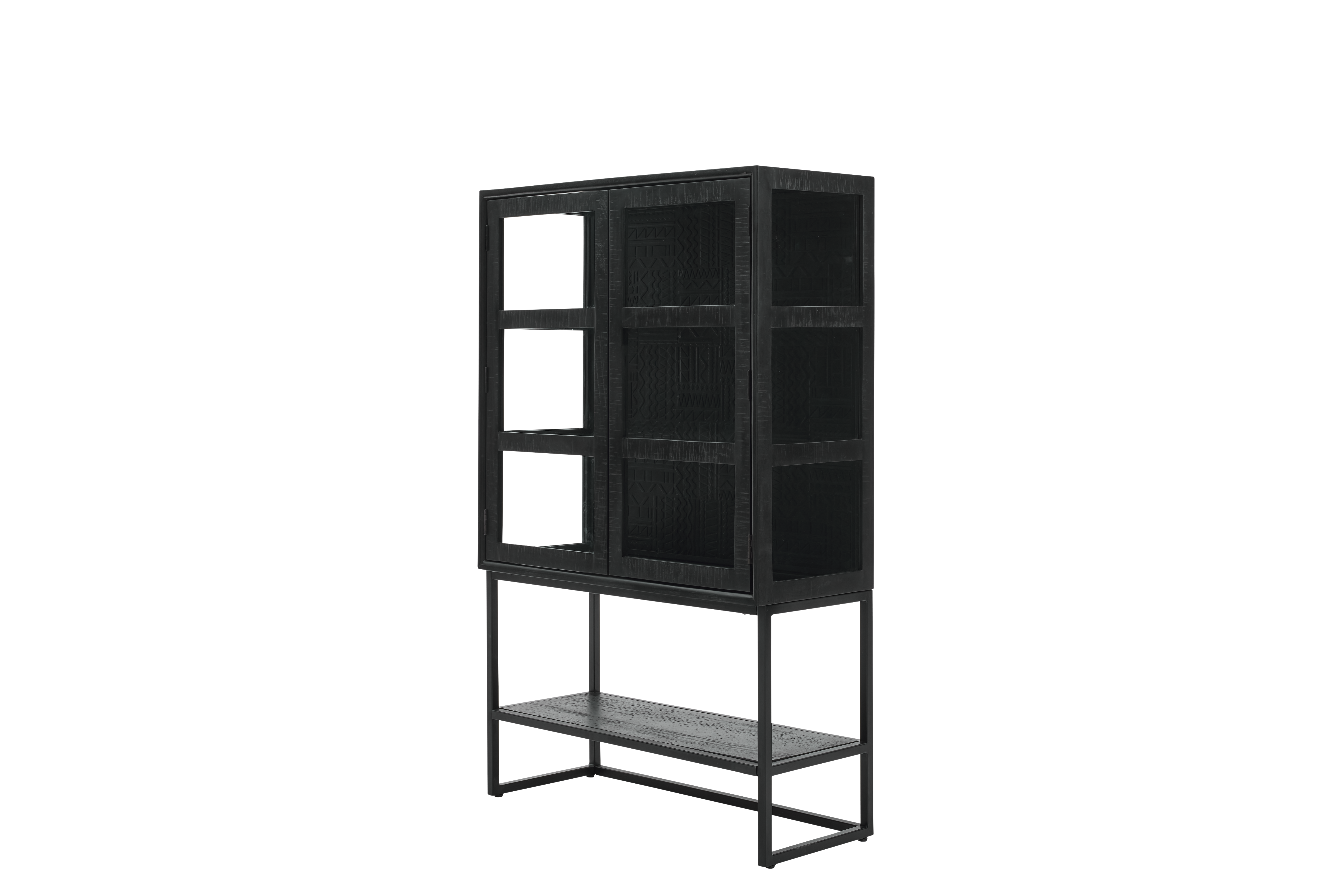 Roomio No. 2001 Vitrine schwarz