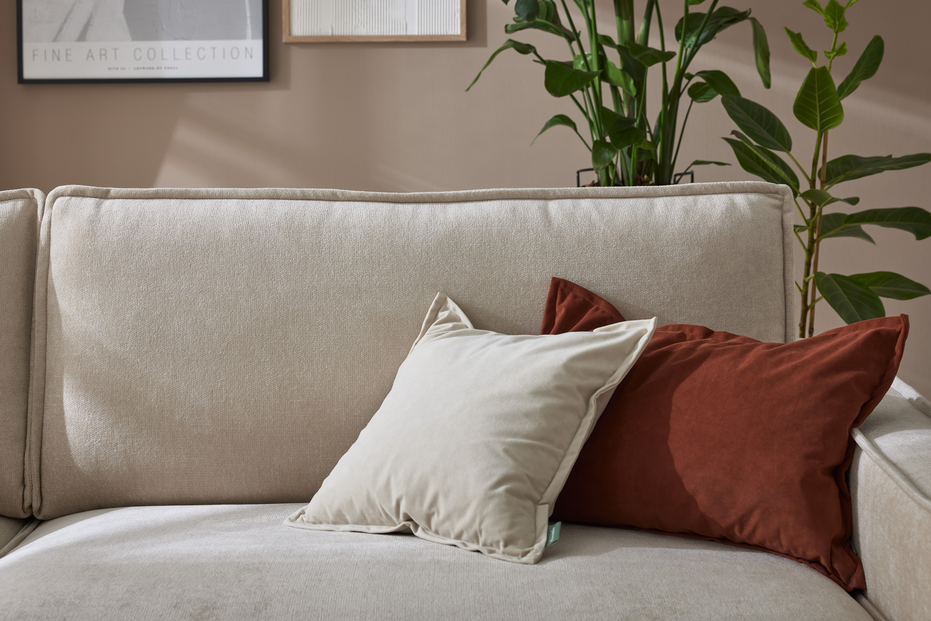 Roomio No. 4102 Eckkombination beige