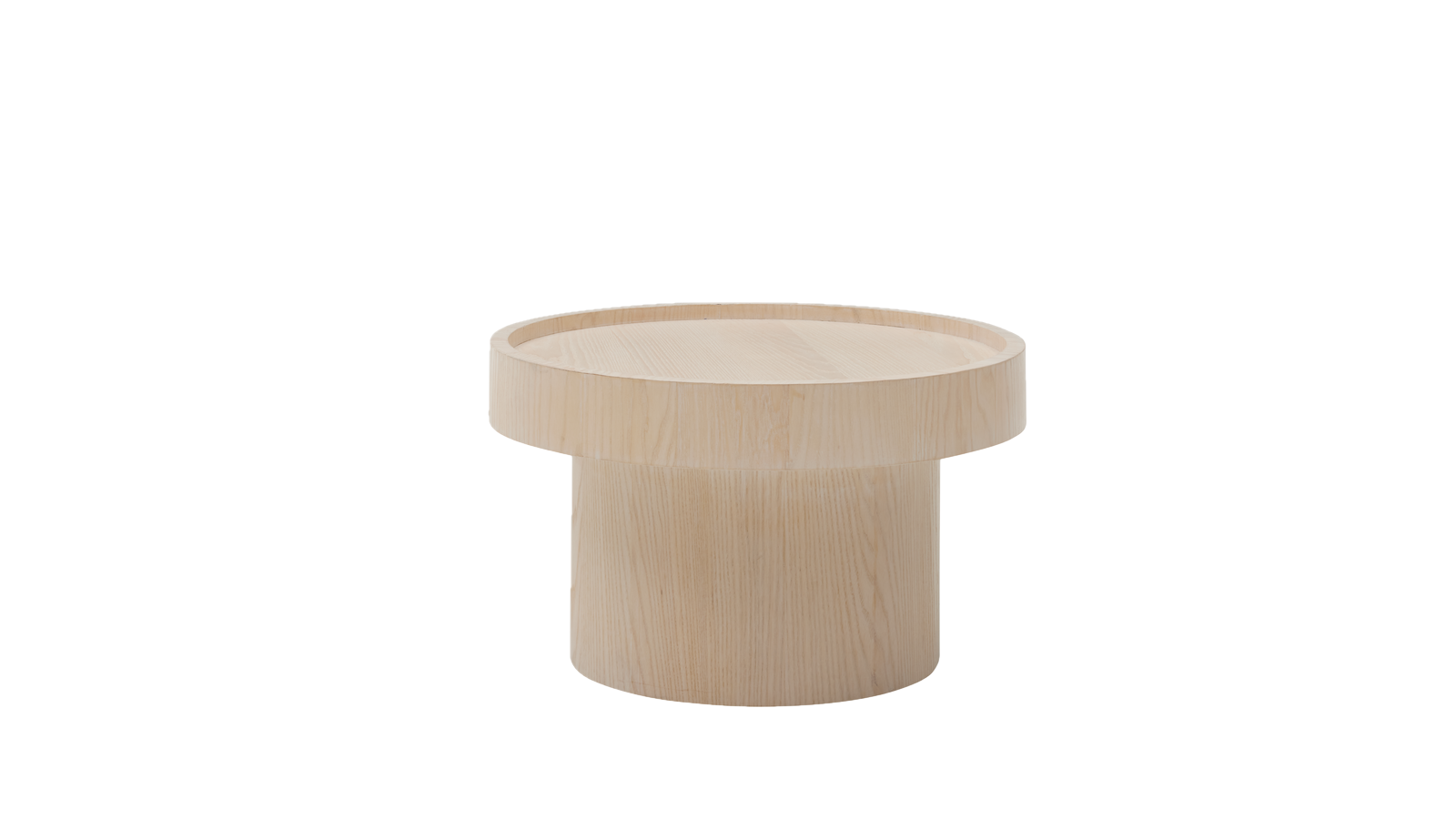 Roomio No. 2000 Couchtisch Esche Echtholzfurnier 72 cm