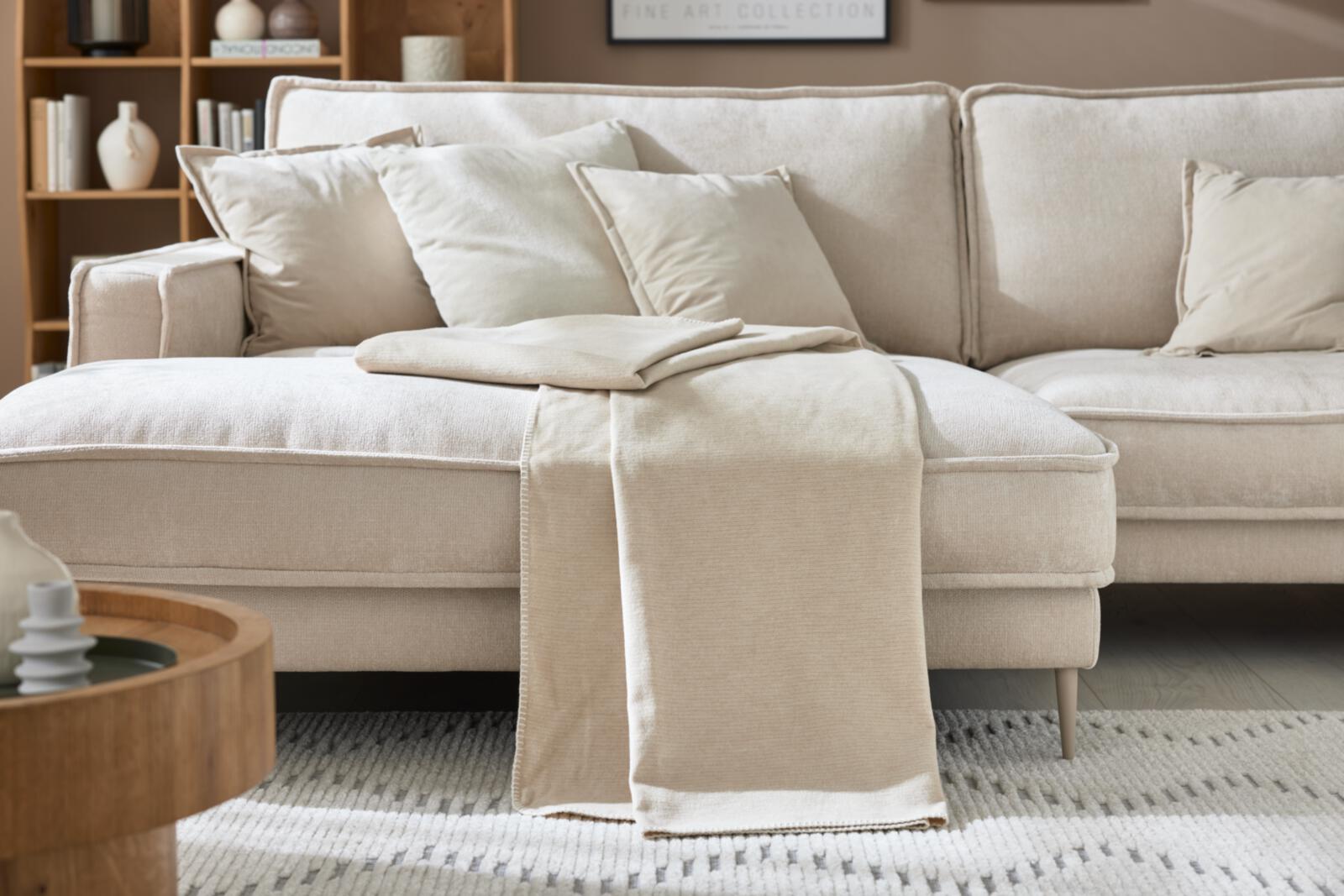 Roomio No. 9413 Wohndecke beige 150 x 200 cm