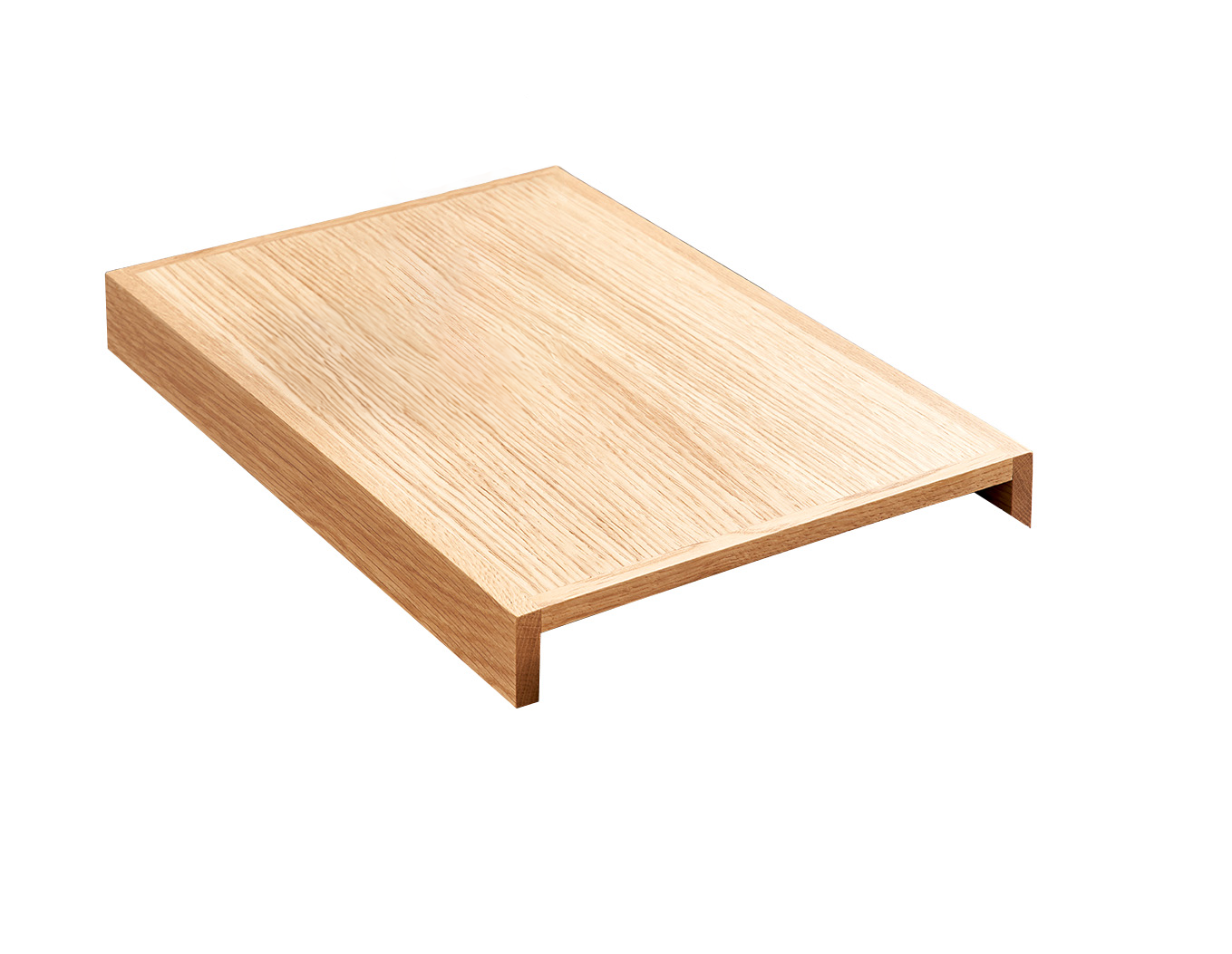 Roomio No. 4130 Holztablett für Armlehne Holzfarben 40 x 27 cm