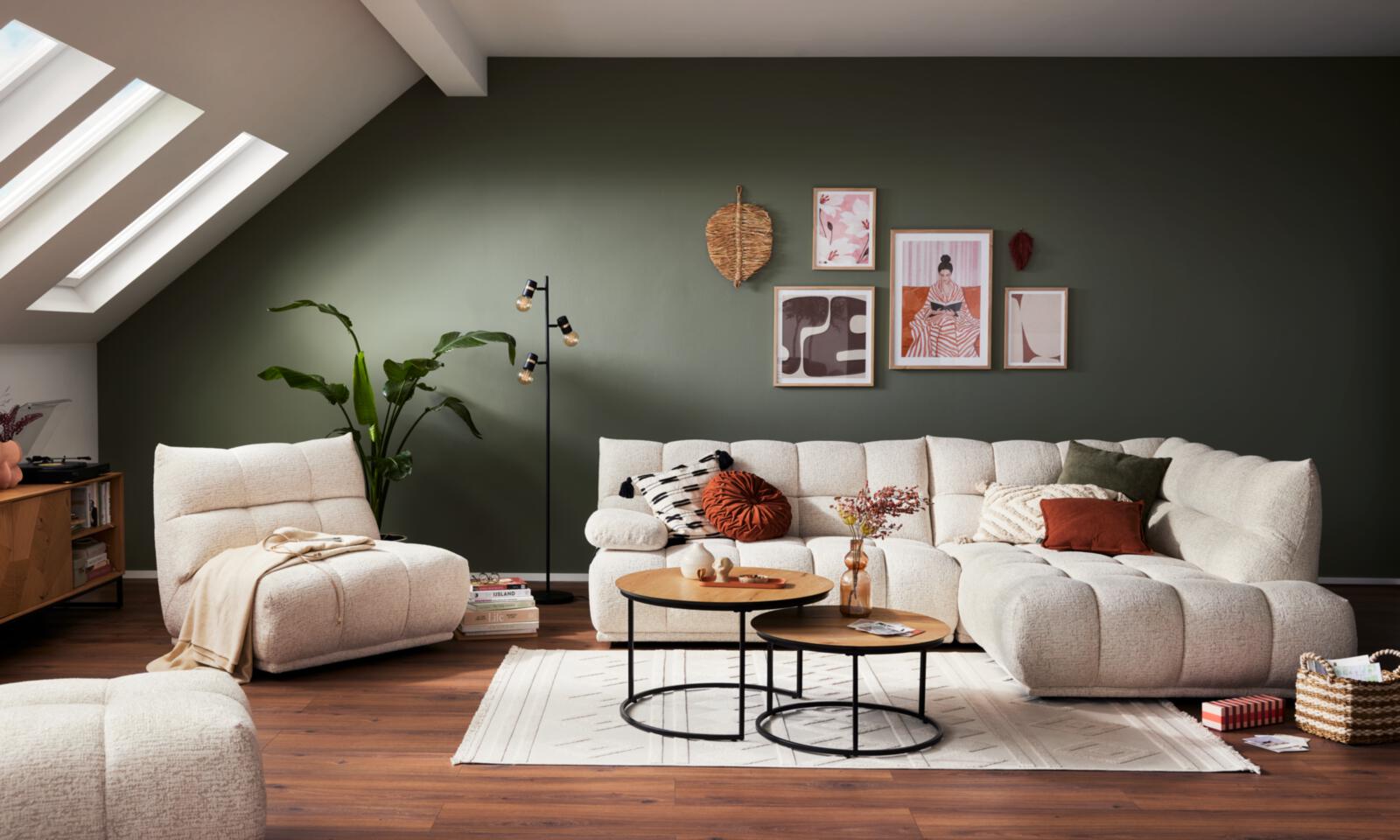 Roomio No. 4140 Eckkombination beige