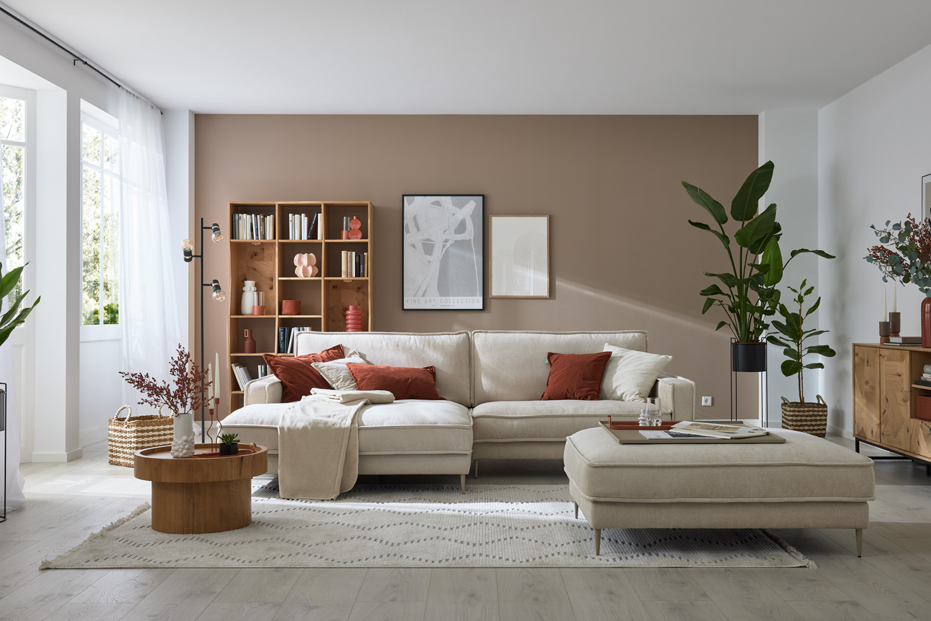Roomio No. 4102 Eckkombination beige