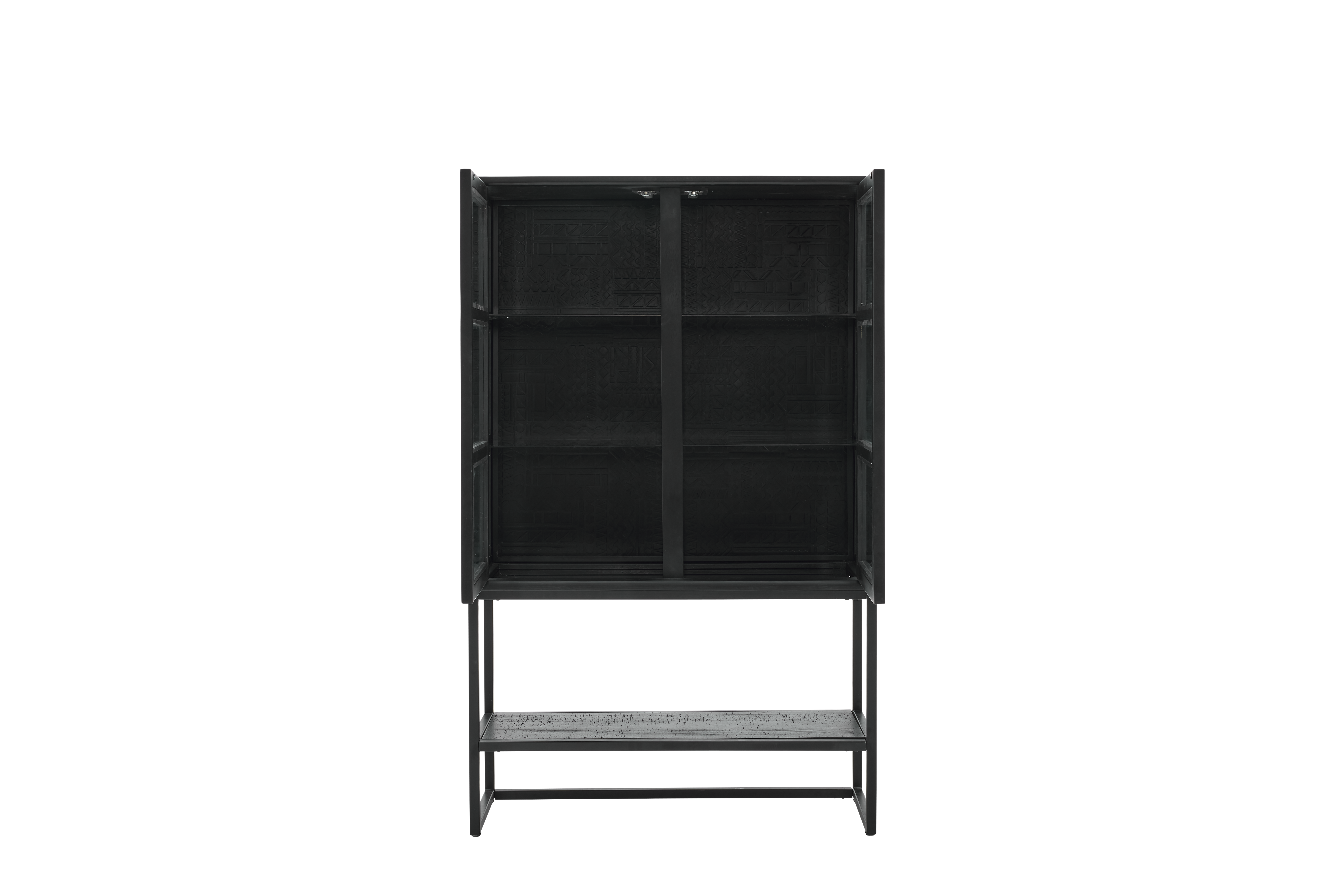 Roomio No. 2001 Vitrine schwarz