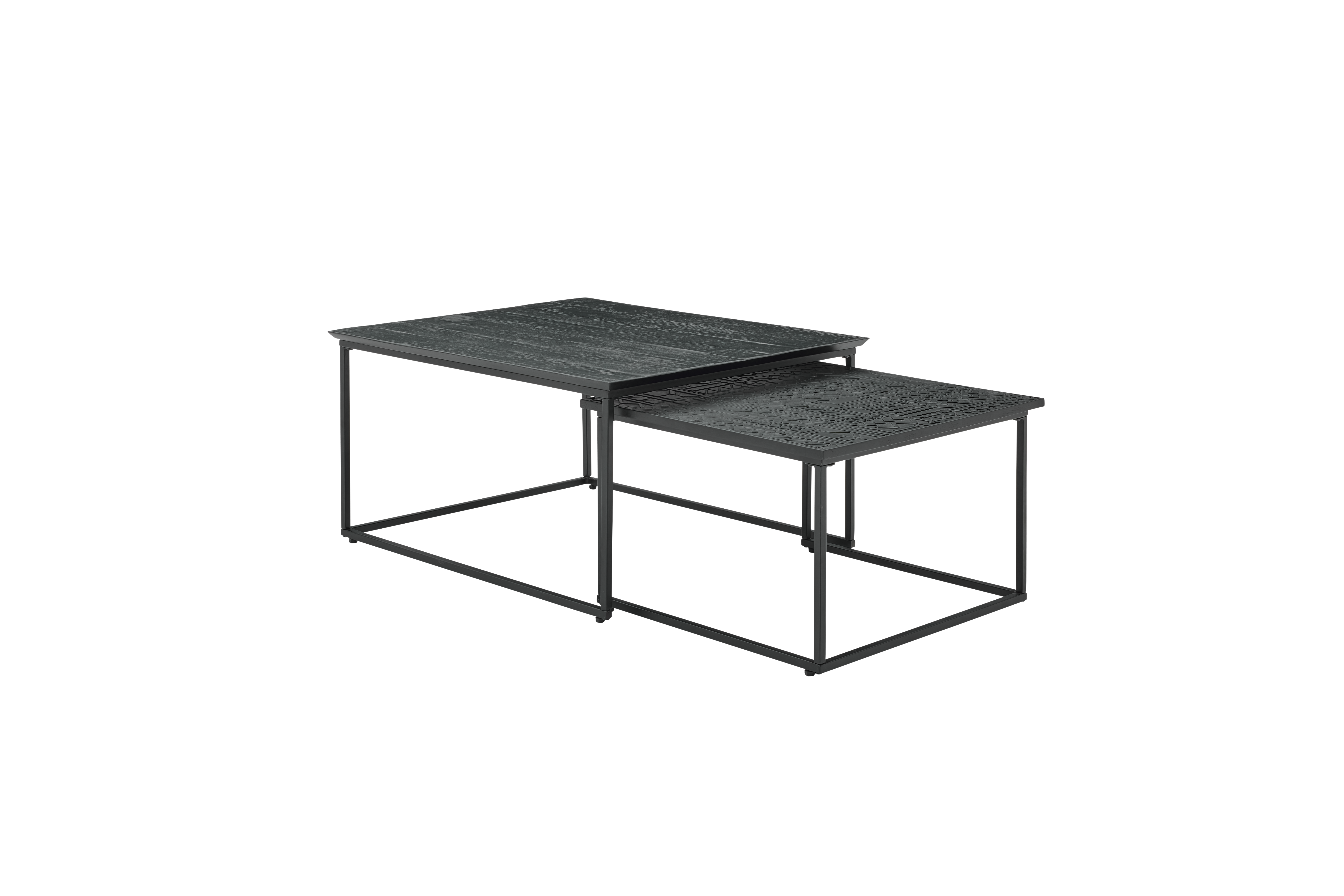 Roomio No. 2001 Couchtisch Mango massiv 80 x 70 cm