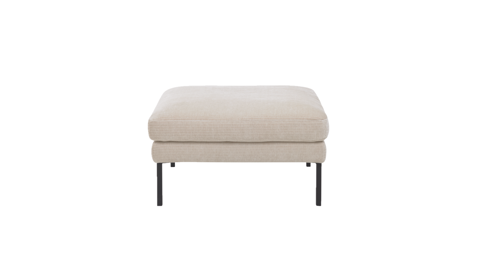 Roomio No. 4101 Hocker Beige 80 x 80 cm