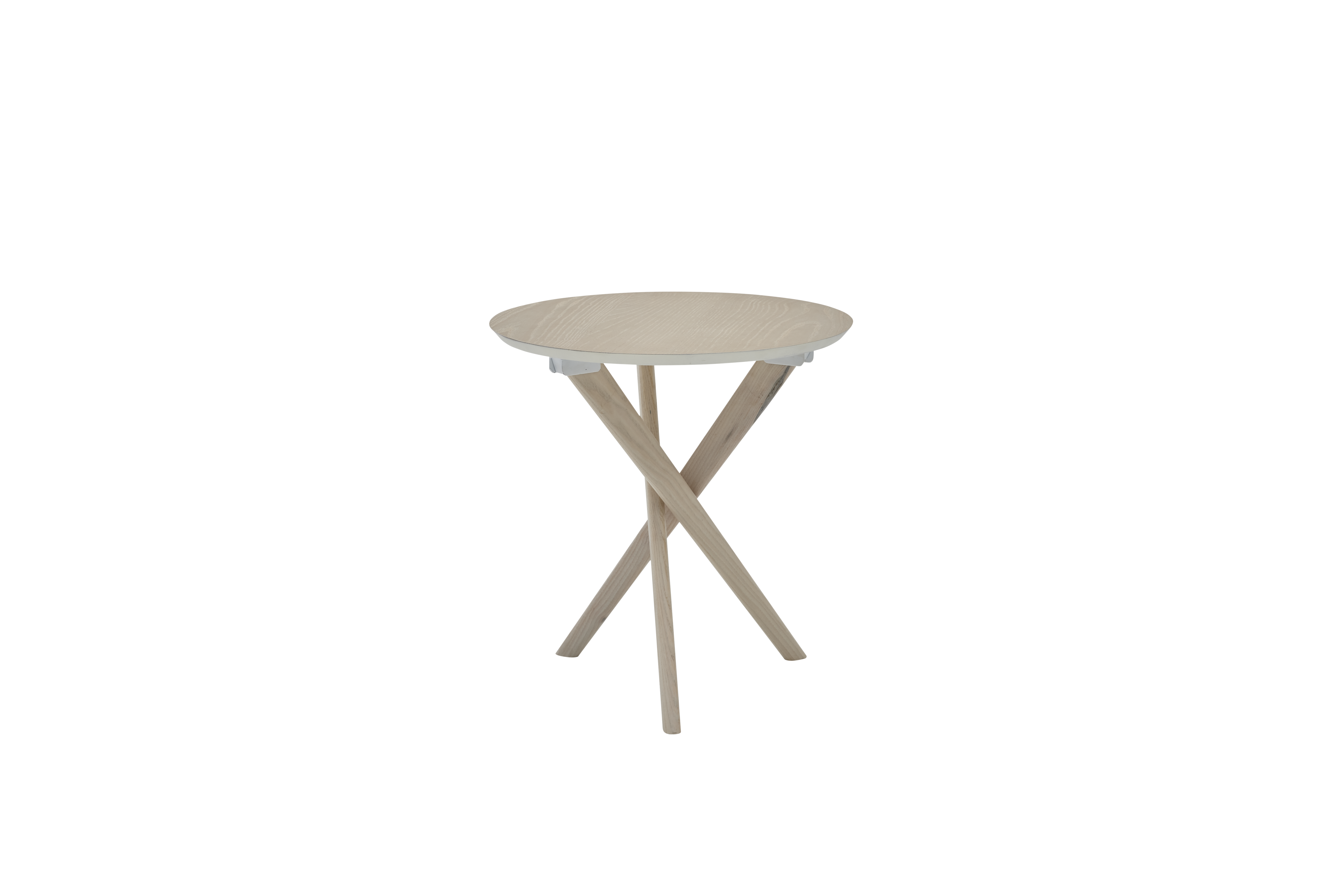 Roomio No. 2000 Couchtisch Esche Echtholzfurnier 50 cm