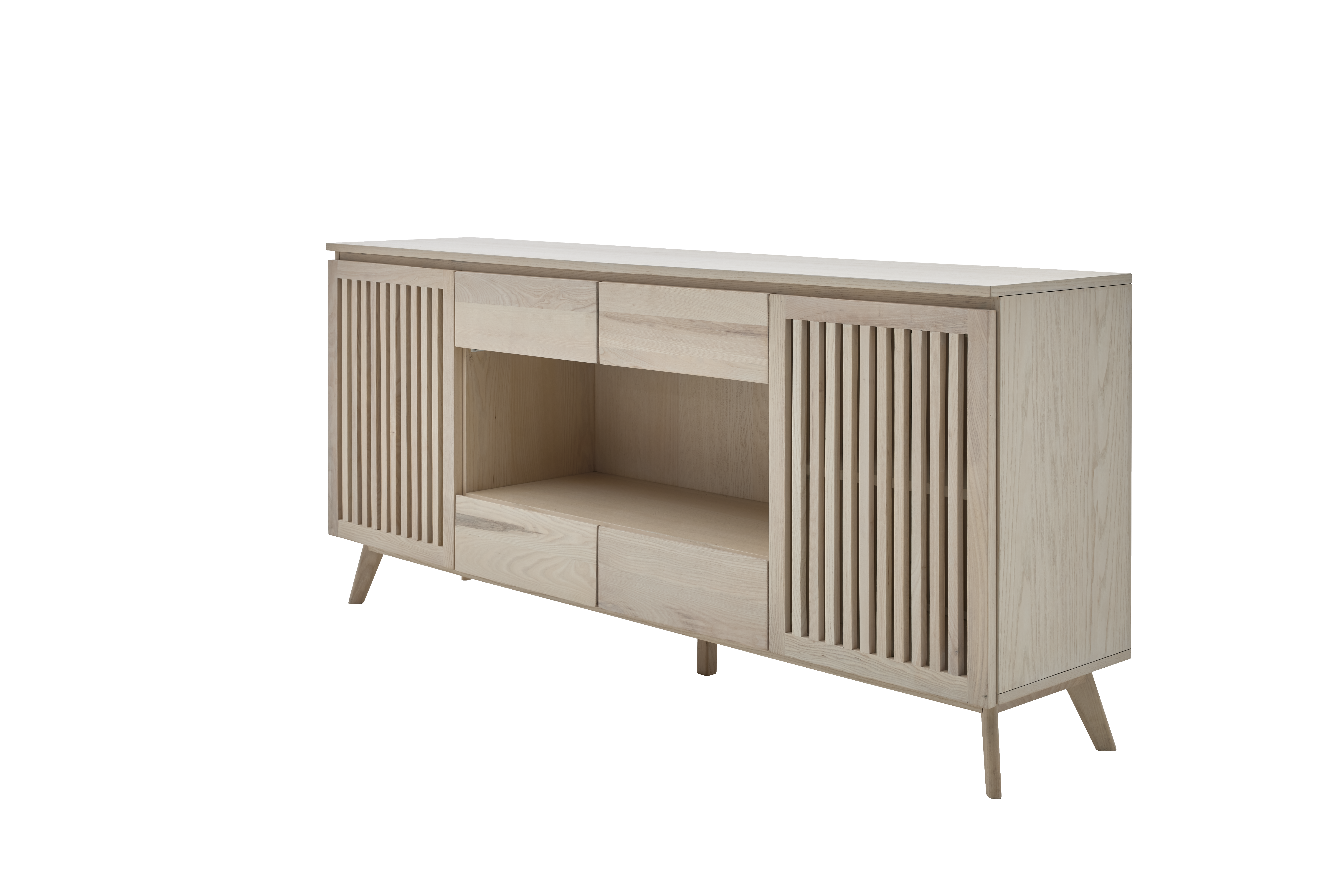 Roomio No. 2000 Sideboard Esche Echtholzfurnier