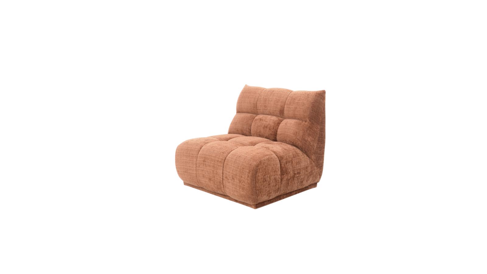 Roomio No. 4140 Sessel Rostbraun