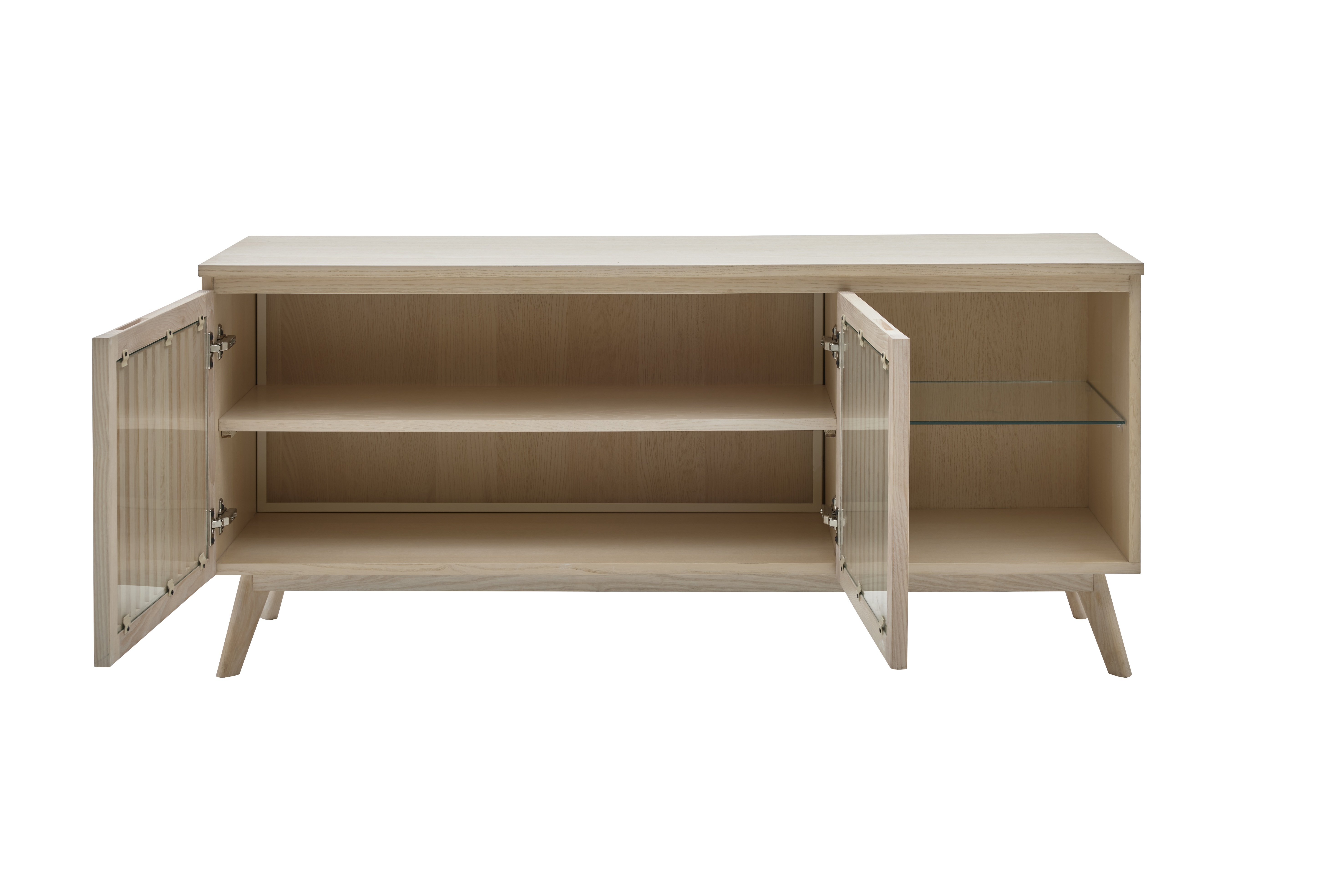 Roomio No. 2000 Lowboard Esche Echtholzfurnier
