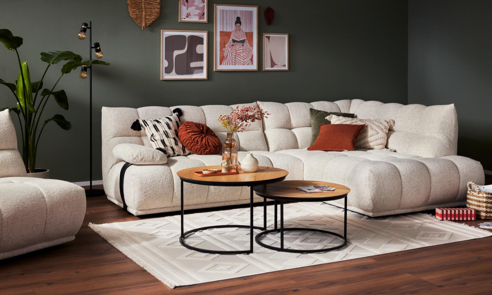 Roomio No. 4140 Eckkombination beige