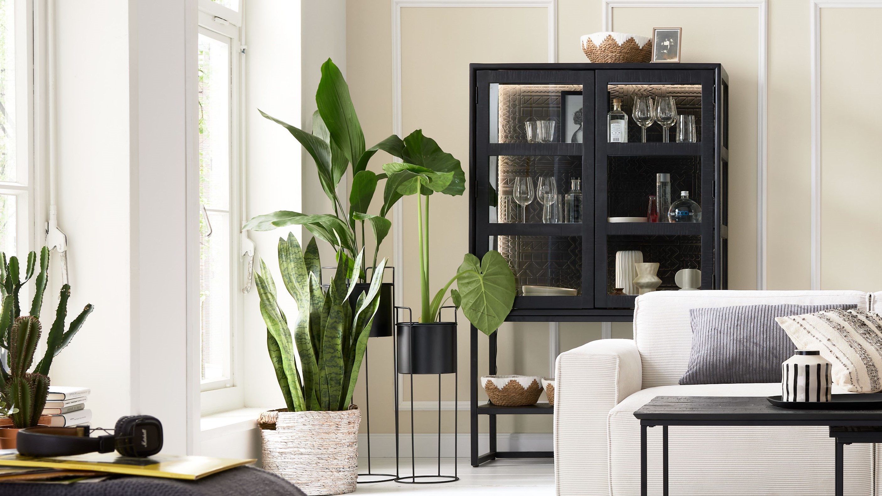 Roomio No. 2001 Vitrine schwarz