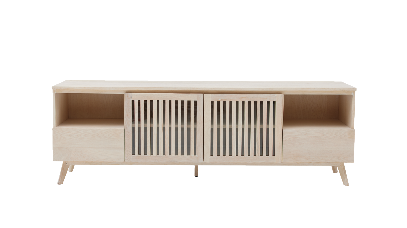 Roomio No. 2000 Lowboard Esche Echtholzfurnier