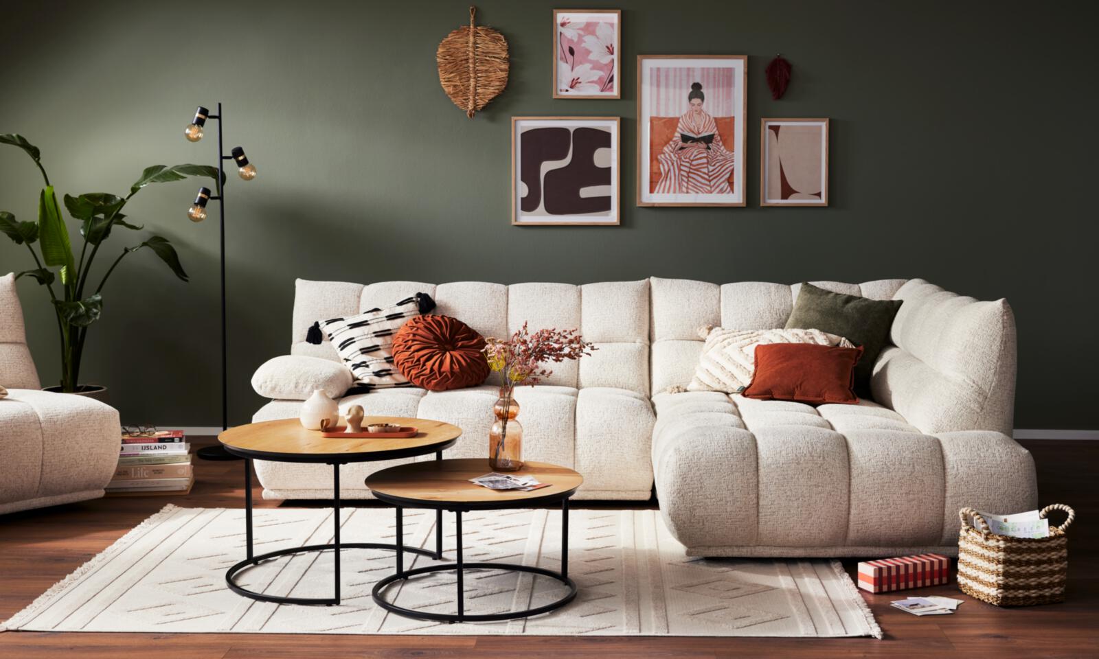 Roomio No. 4140 Eckkombination beige