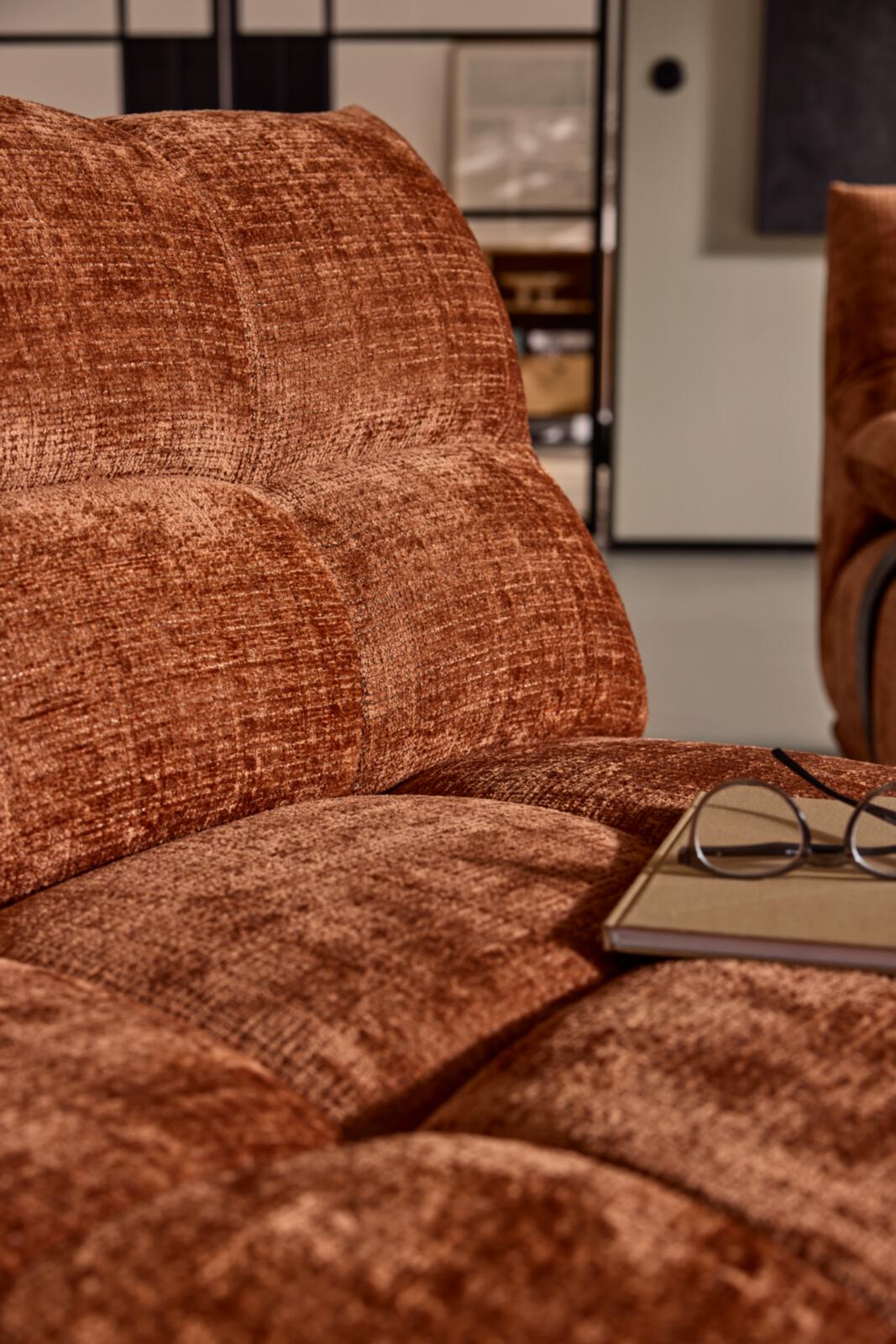 Roomio No. 4140 Sessel Rostbraun