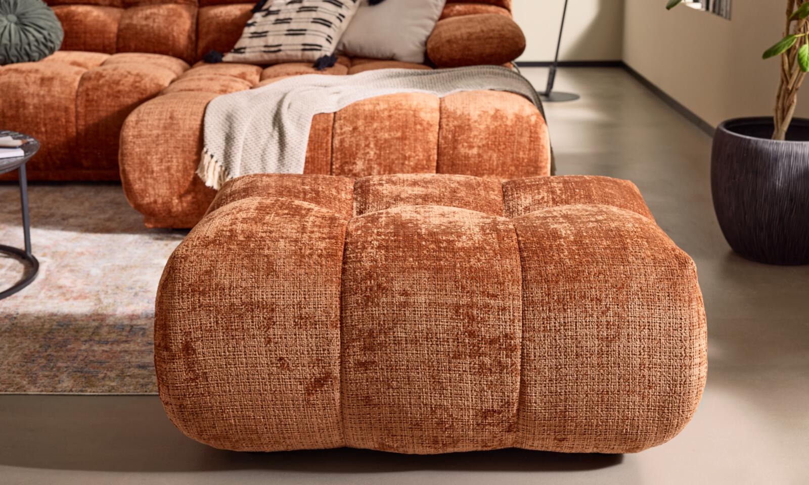 Roomio No. 4140 Hocker Rostbraun 90 x 60 cm