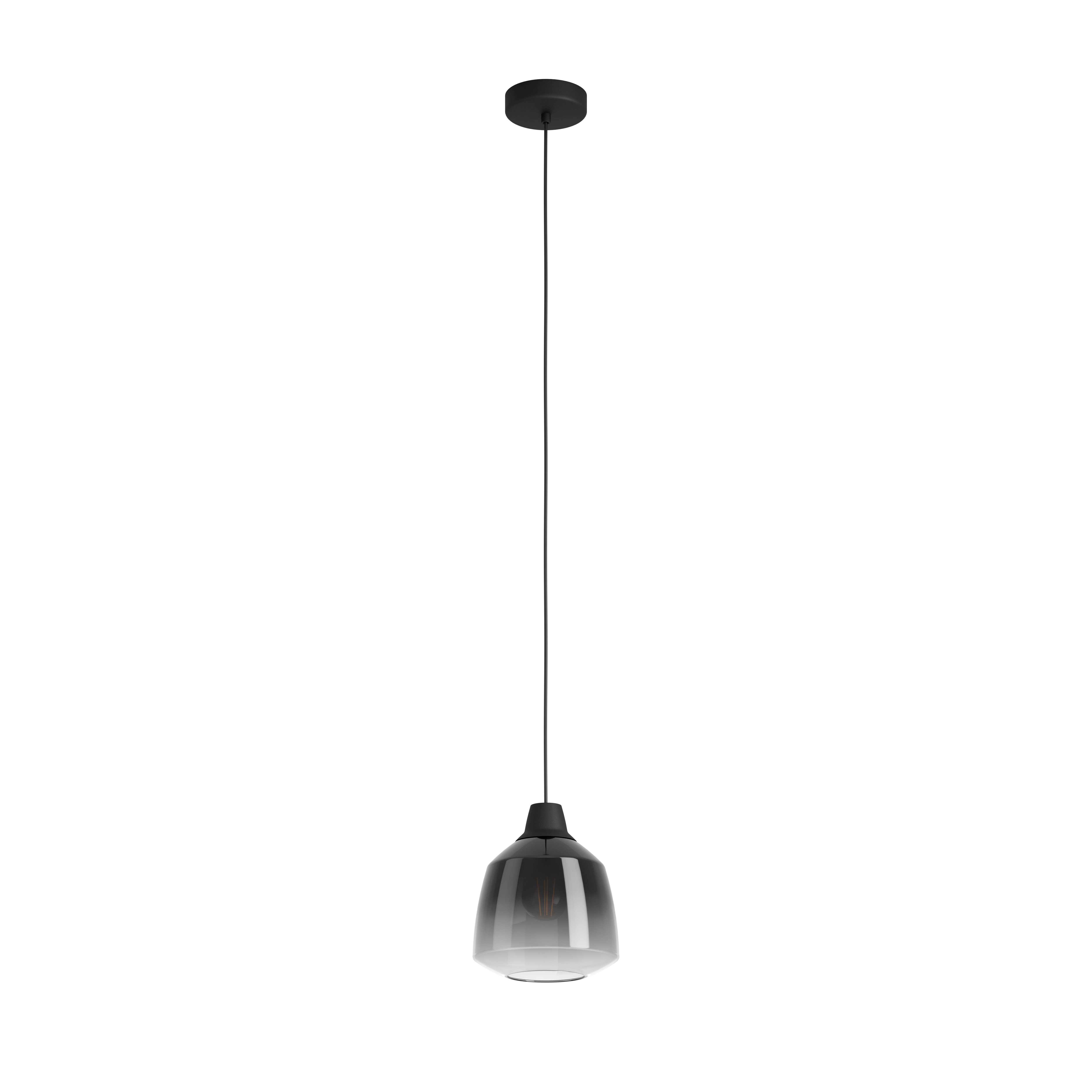 Roomio No. 9803 Pendelleuchte schwarz, grau