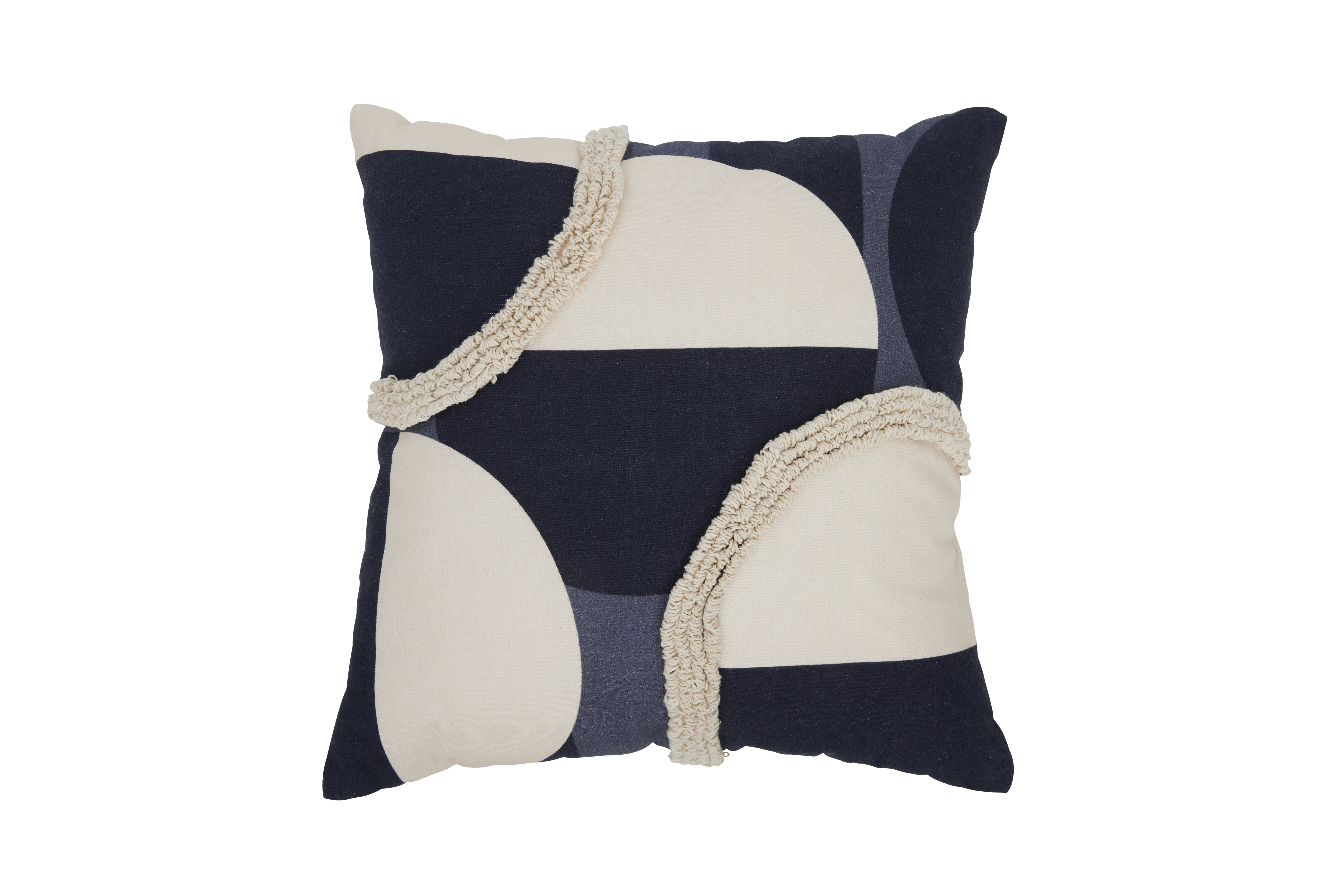 Roomio No. 9407 Kissenhülle schwarz, beige 45 x 45 cm