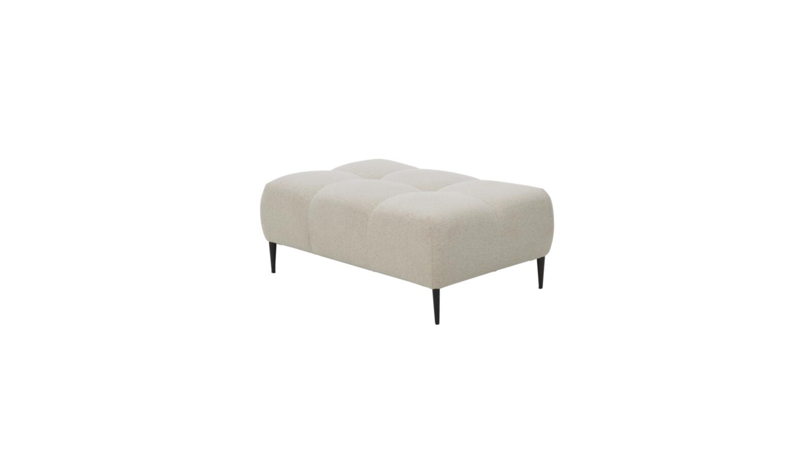 Roomio No. 4141 Hocker Weiß 100 x 70 cm