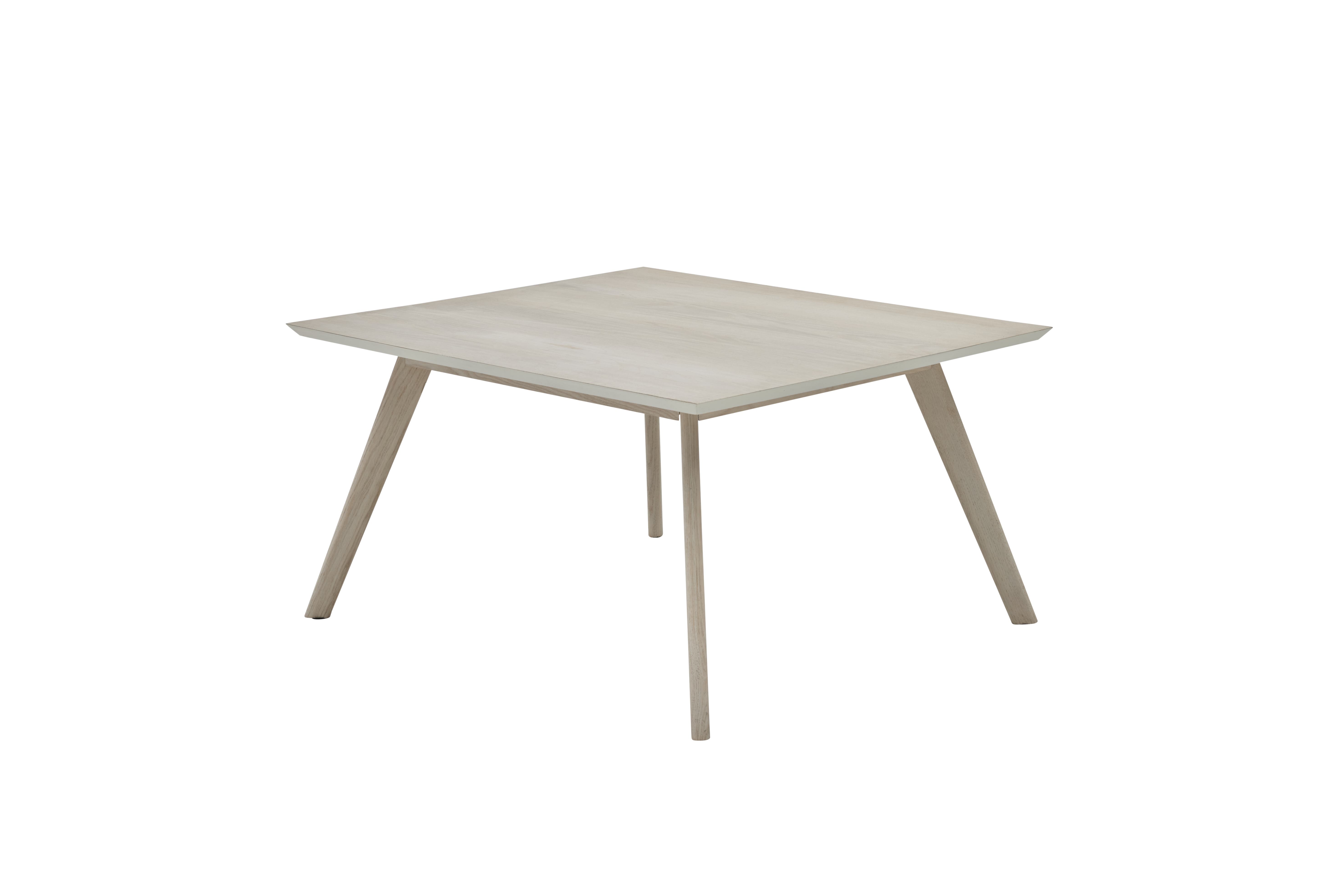 Roomio No. 2000 Couchtisch Esche Echtholzfurnier 80 x 70 cm